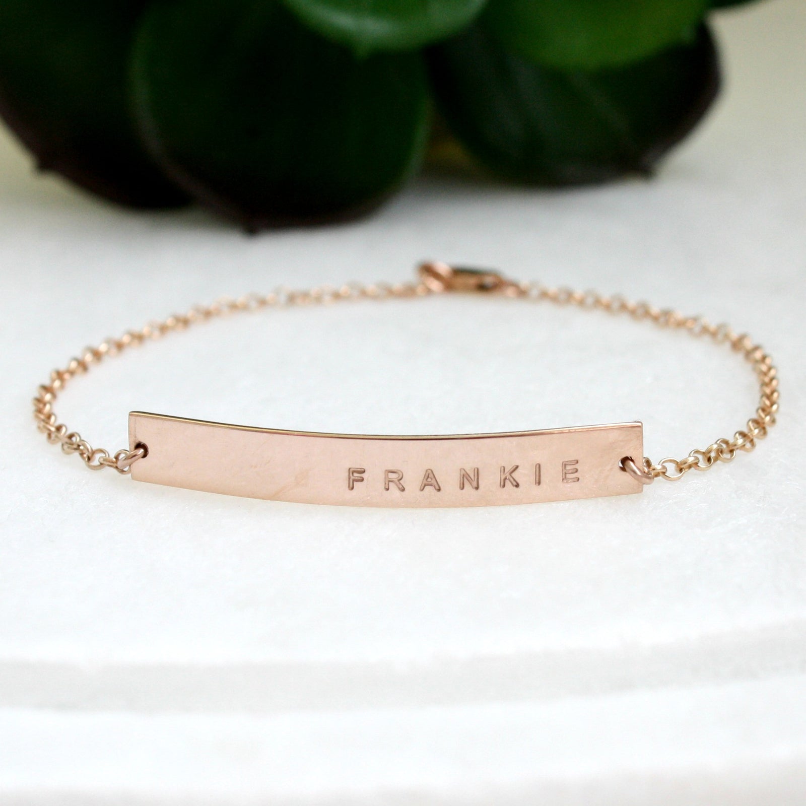 Dainty Bar Bracelet