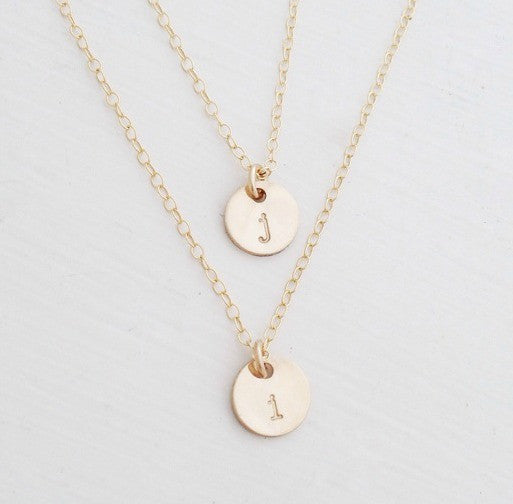 Giani Bernini Initial Disc Layered Pendant Necklace in 18k Gold-Plated  Sterling Silver, Created for Macy's - Macy's