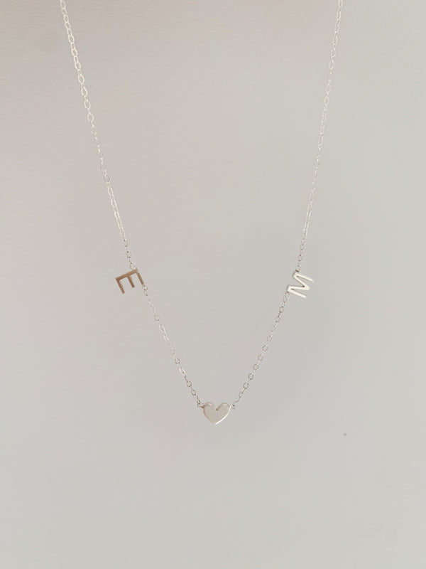 The Initial 14ct Gold Filled Charm Necklace – Molten Store