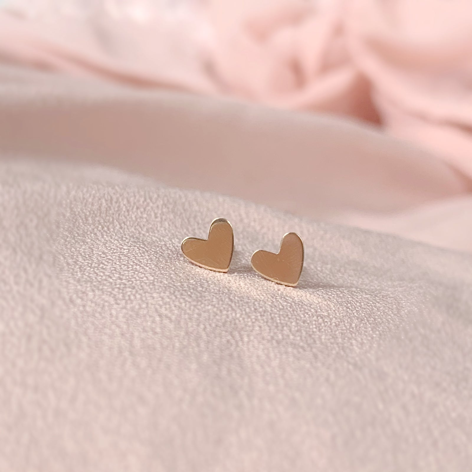 Heart Stud Earrings