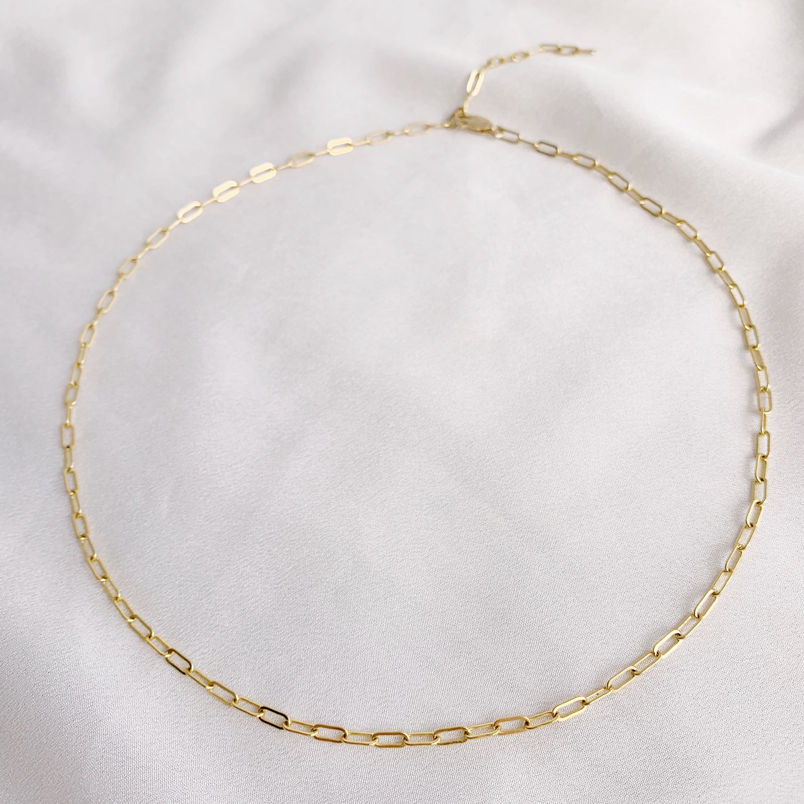 Long Link Chain Necklace