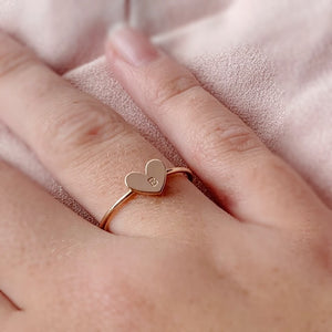 Tiny Heart Ring