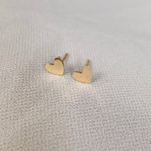 Heart Stud Earrings